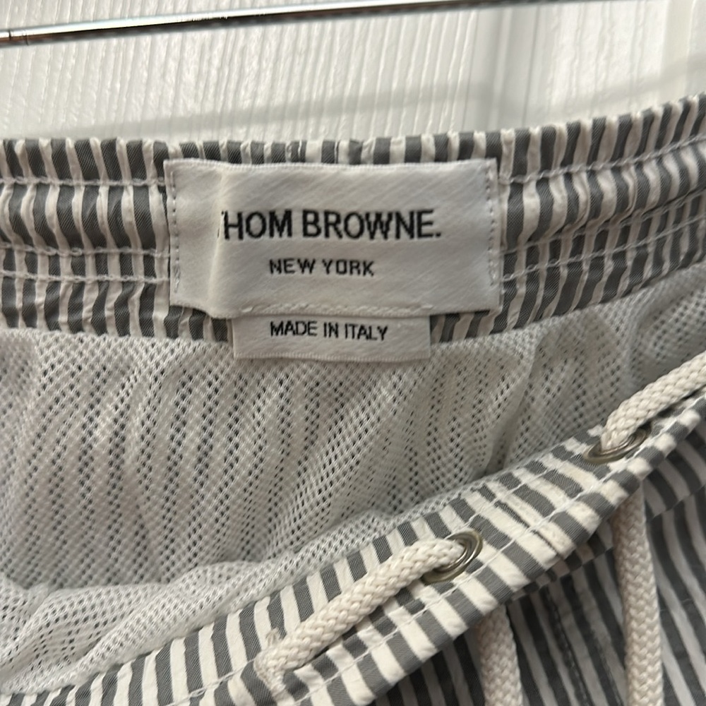 Thom Browne men’s swim shorts - Picture 3 of 4